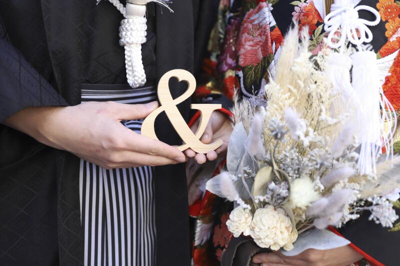 和モダンな手元ショット