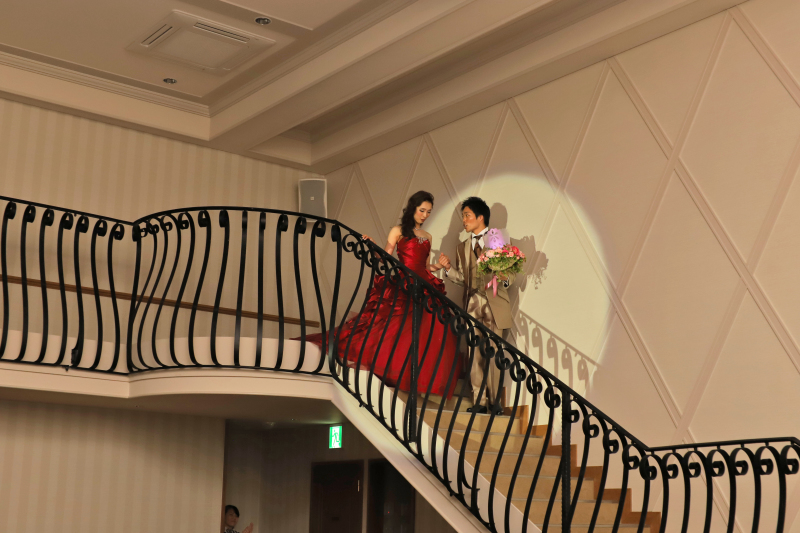 お色直しはドレス☆