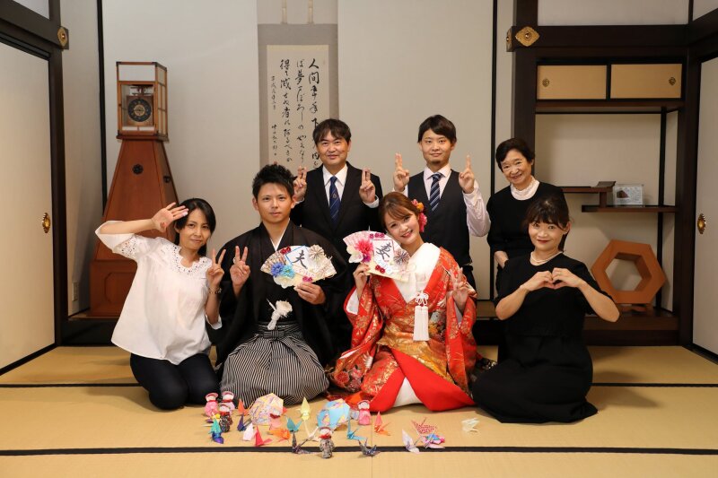 大切な人たちに囲まれて