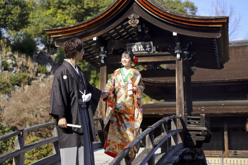 歴史を感じる建築美の中で