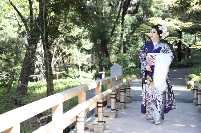 振袖持込で成人式撮影やウエディングフォトも可能です