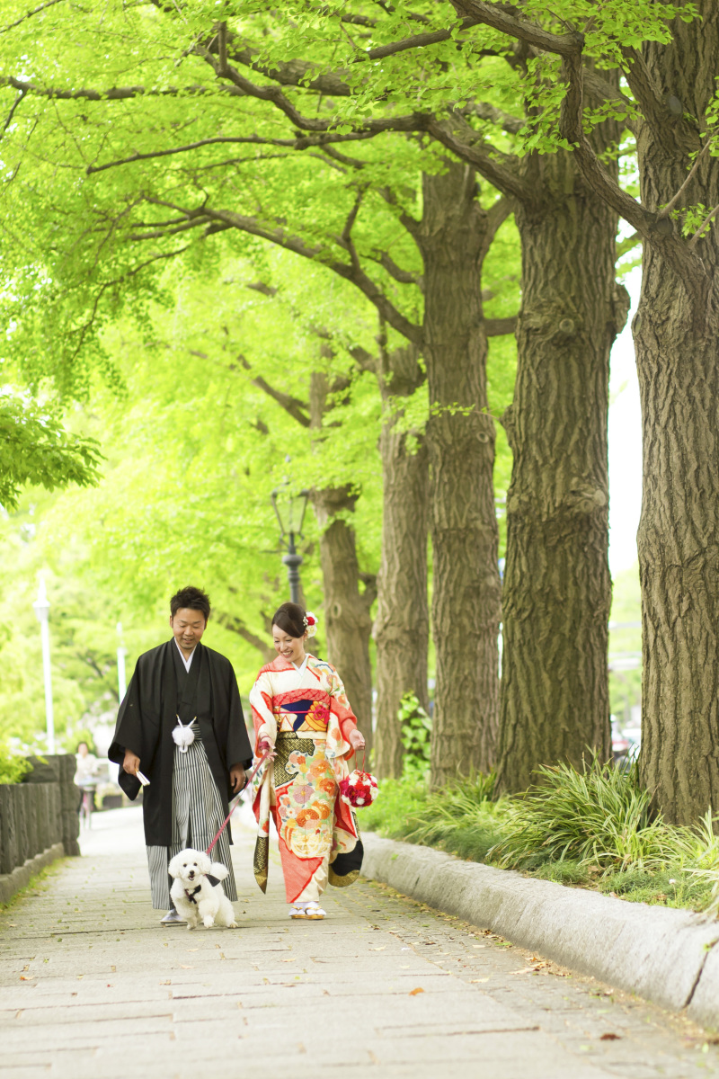 Asect名古屋本店_ペットと一緒に撮影できる
