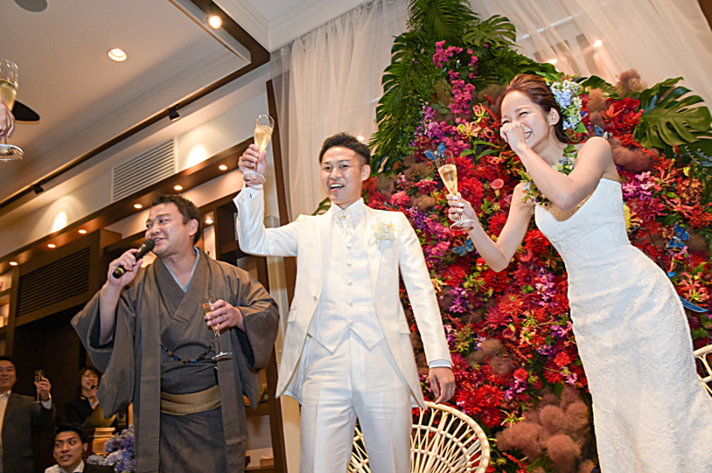 結婚式の記録ビデオ・当日エンドロールもおまかせを