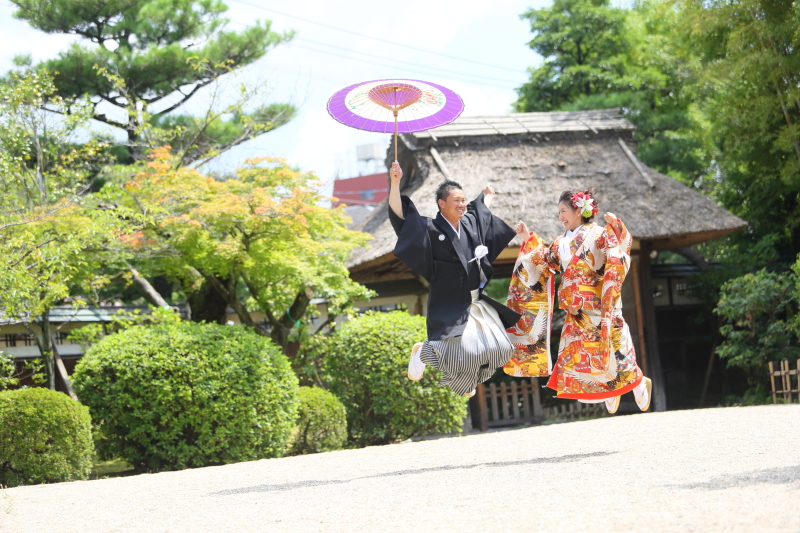 Asect名古屋本店_庭園で撮影できる