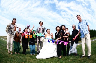 ご家族大集合でワイワイと撮った1枚