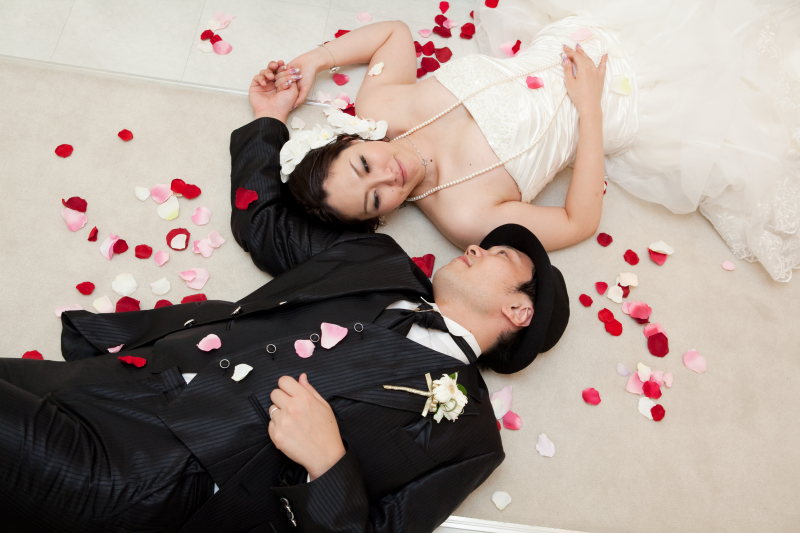 オシャレでクールなおふたりにご提案した1枚！キュートもクールもおまかせください！