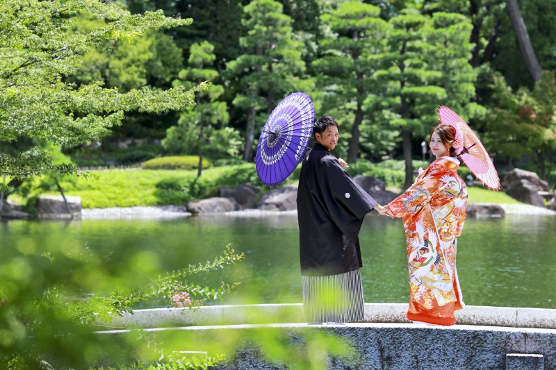 【庭園ロケ17周年記念】★1日完結！和装+洋装 全カットデータ☆特別価格40％OFF★演出ムービーやアルバムなど10大特典付き