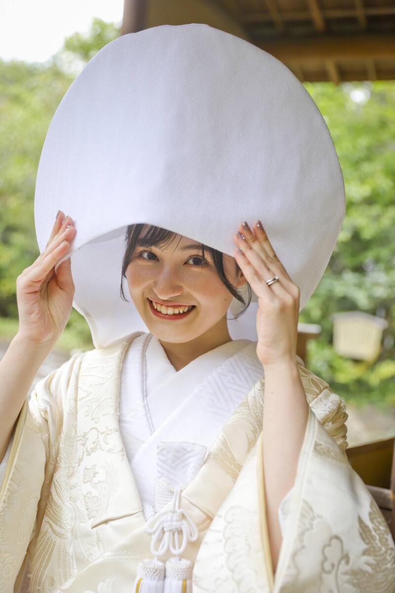 白無垢（綿帽子）