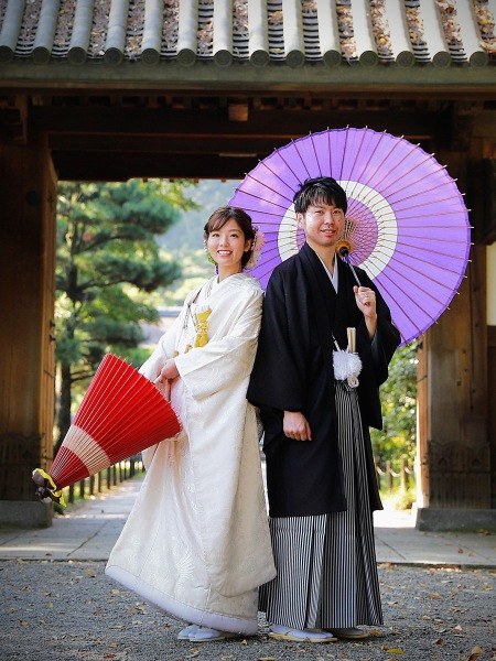 白無垢（金コーデ）