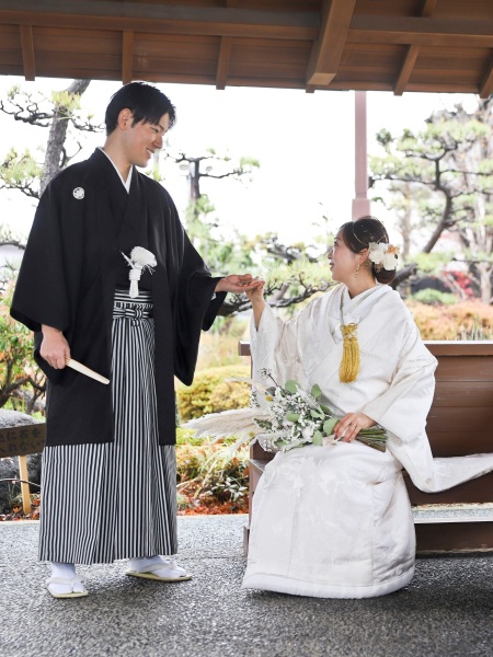 白無垢（金コーデ）