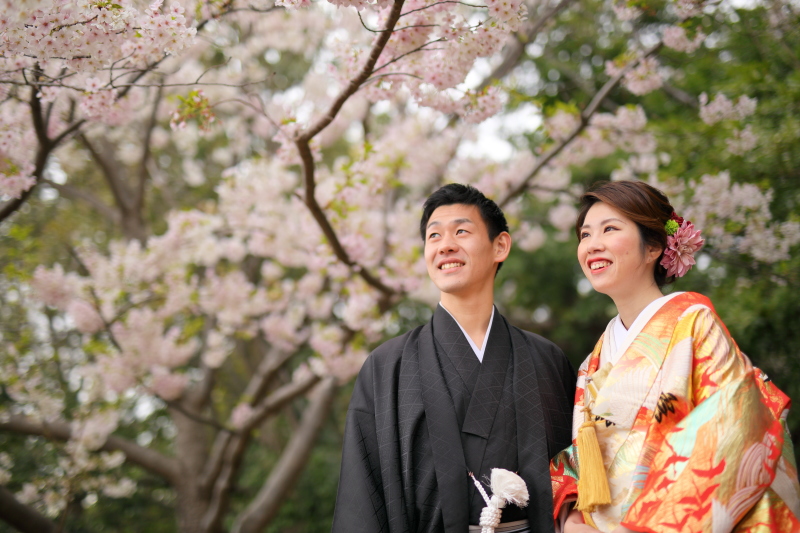 貴重な桜ロケーション☆