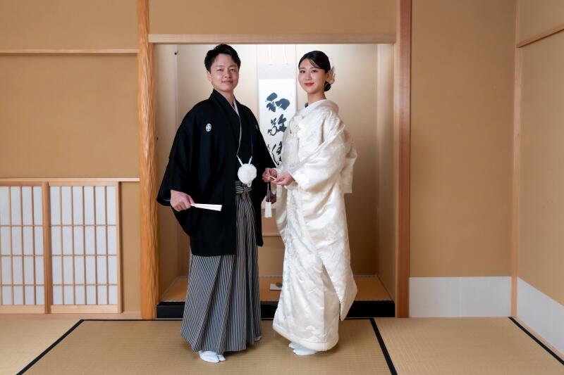 凛とした姿で始まる一日