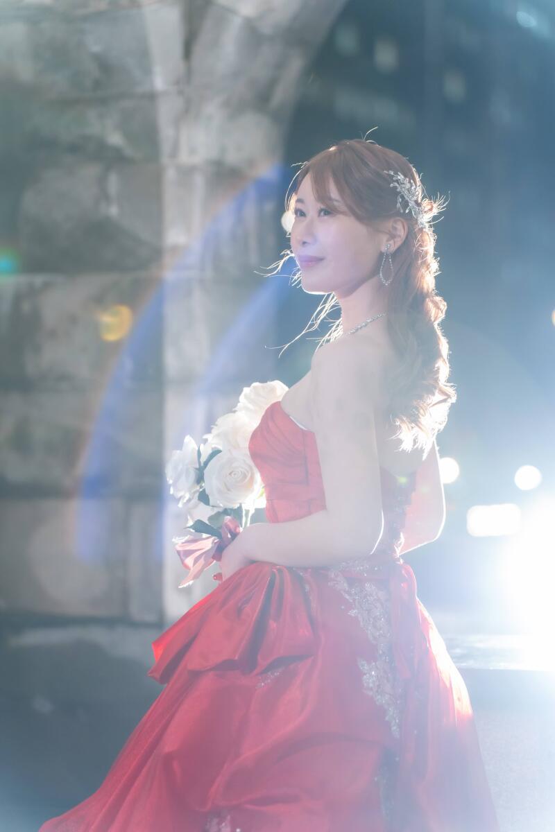 光に包まれる瞬間