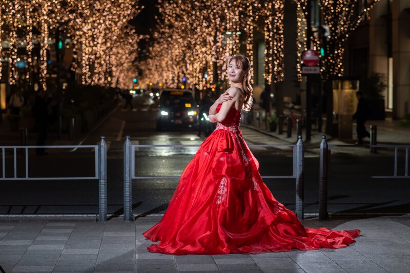 輝きの中で微笑んで