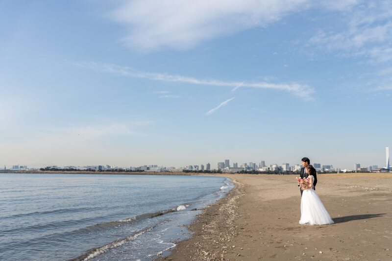青空と海に包まれて