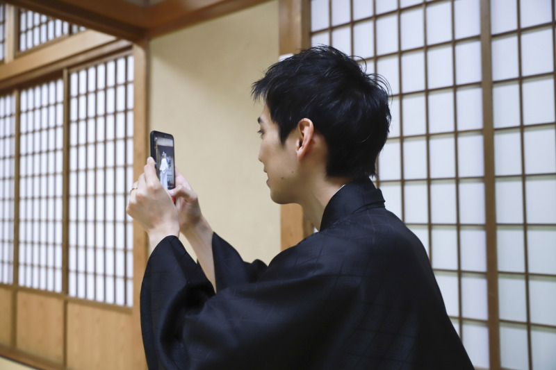 新郎さんも