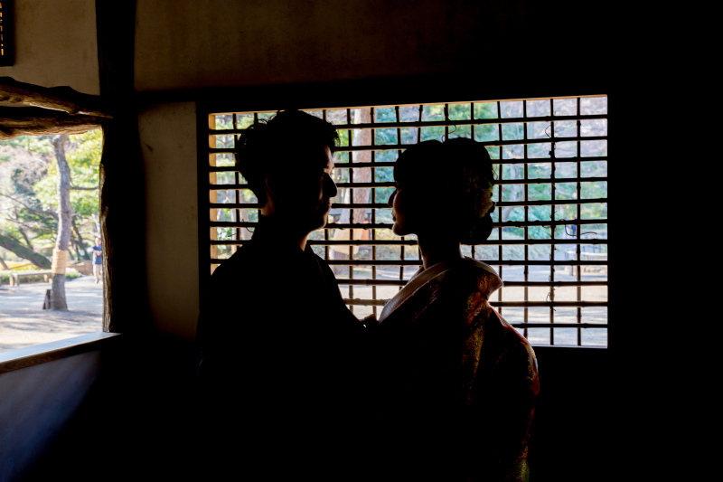 映画のワンシーンを再現して