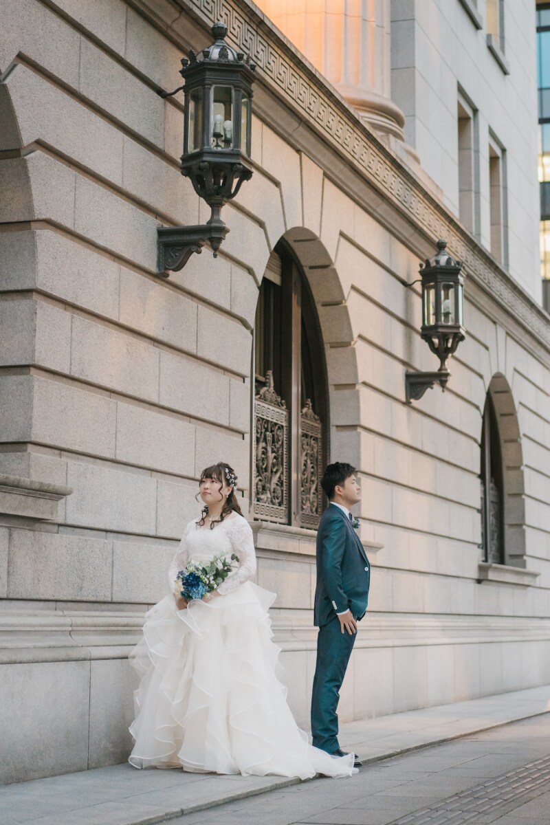 並木と建築の美