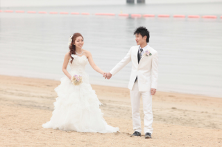 洋装ロケ☆ビーチ