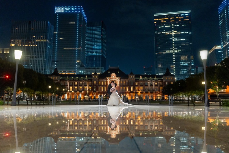 東京駅ナイトフォト