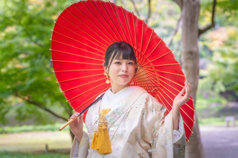 ご新婦様のソロショット撮影