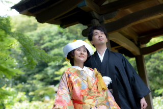 和装ロケ☆日本庭園