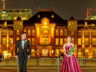 上品なインポートドレスで優雅な東京駅ナイト★