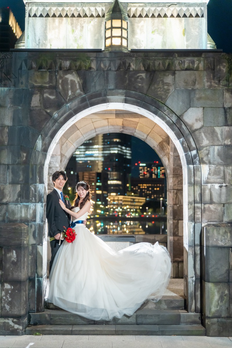 重厚感ある石造りのアーチ