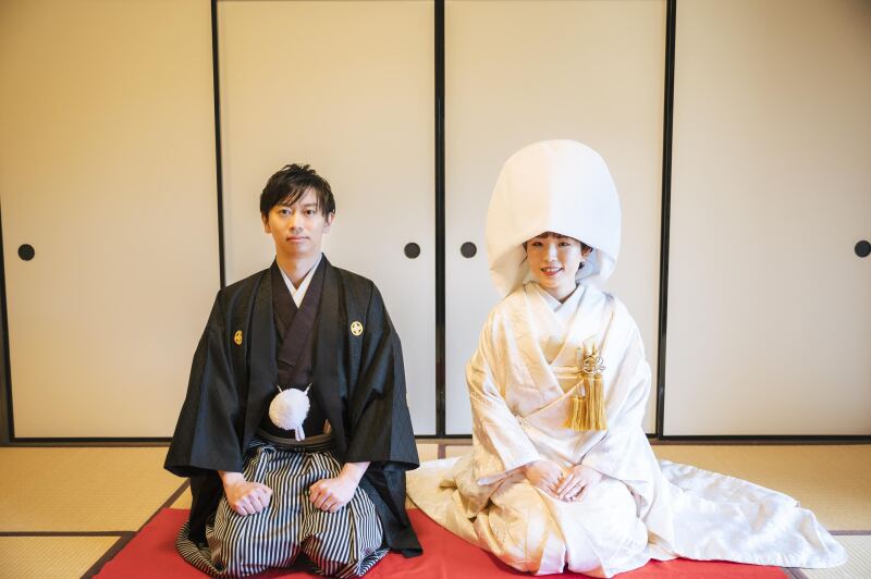 正座で格式高く