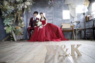 鮮やかなカラードレスでオシャレスタジオ＆東京駅ナイトの洋装2点撮影