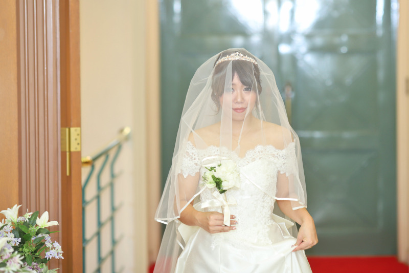新婦さんの入場☆