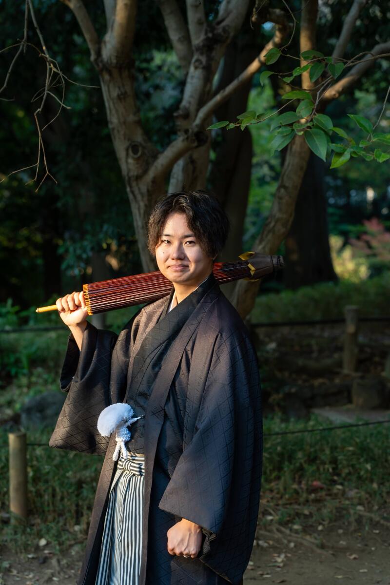 男らしさと優しさが同居する、表情の機微