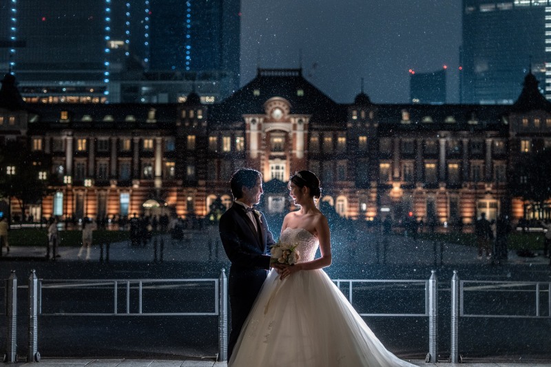 歴史ある場所でロマンチックに