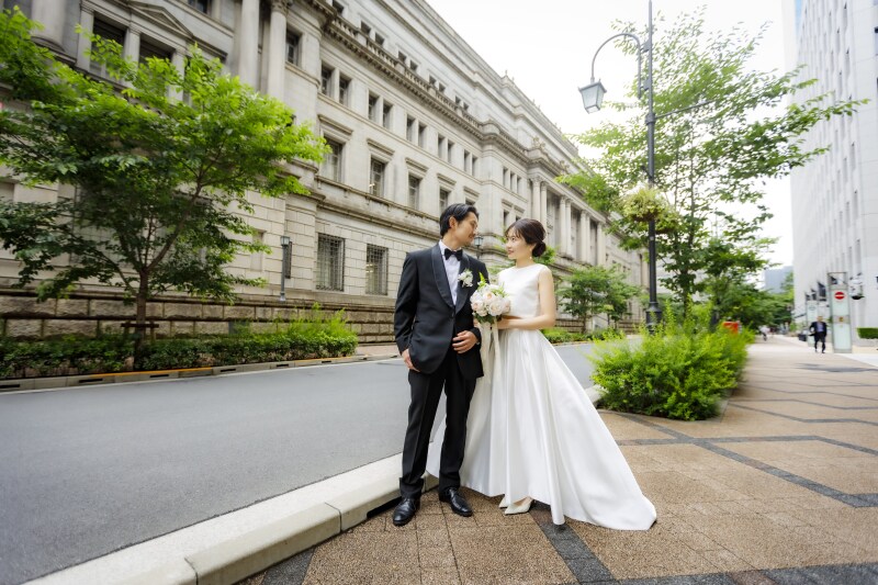 撮影スポットを巡りながら