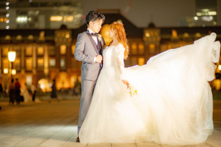 東京駅のナイトロケでおしゃれに☆