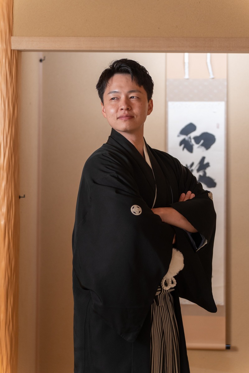 頼もしく前を見据えて