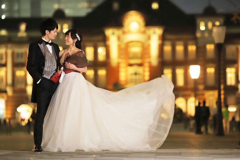 東京駅で叶えるクラシカルな洋装前撮り★