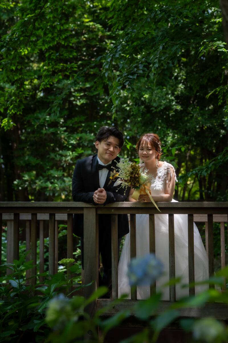 緑あふれる公園で穏やかなひととき