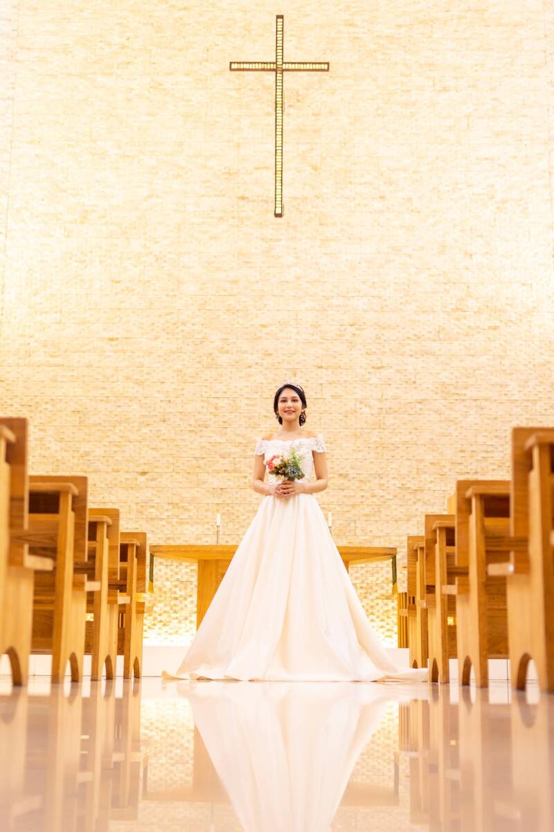 新婦さんのソロショット