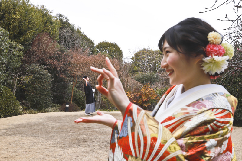 小さくなった新郎さん