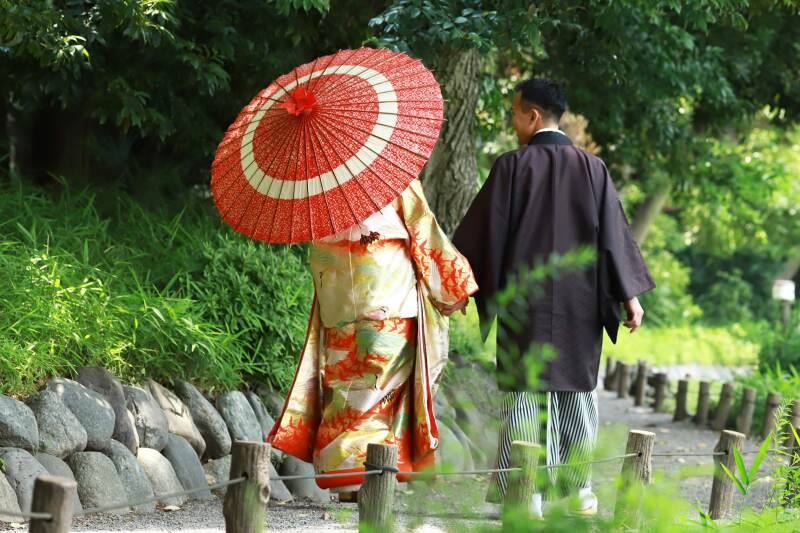 散歩風に(後ろ姿)
