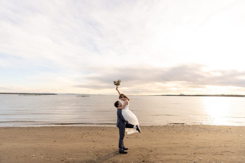 海風を感じてリフトアップ