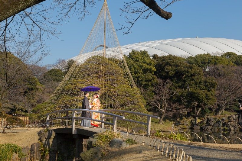 現代と伝統が交差する庭園美