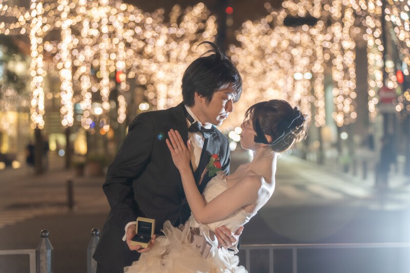 イルミネーションの輝き