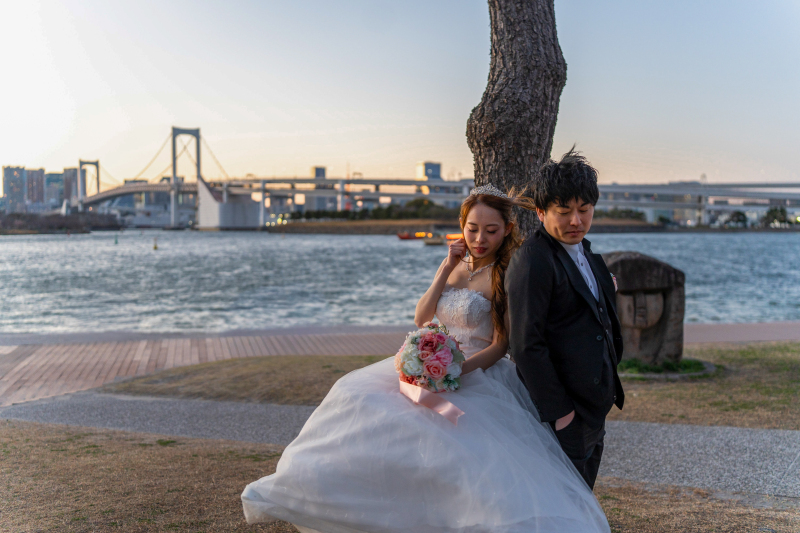 寄り添うお二人の世界