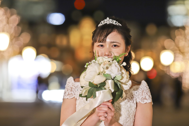 新婦さんのソロショット☆