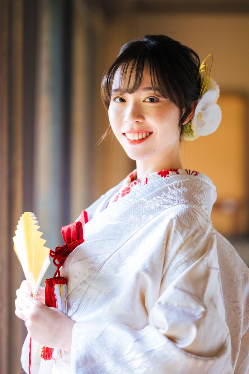 ご新婦様のソロショット撮影