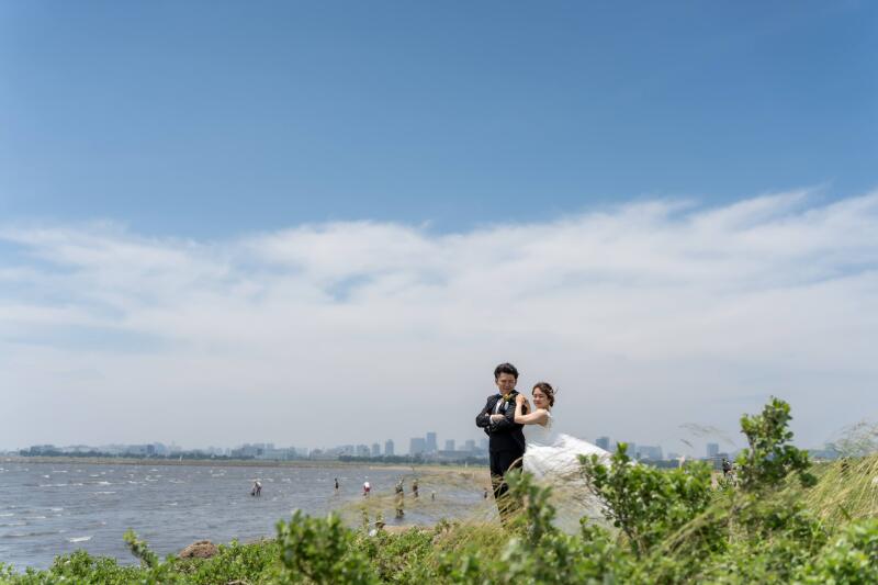 葛西は海と緑の両方の撮影が可能です!