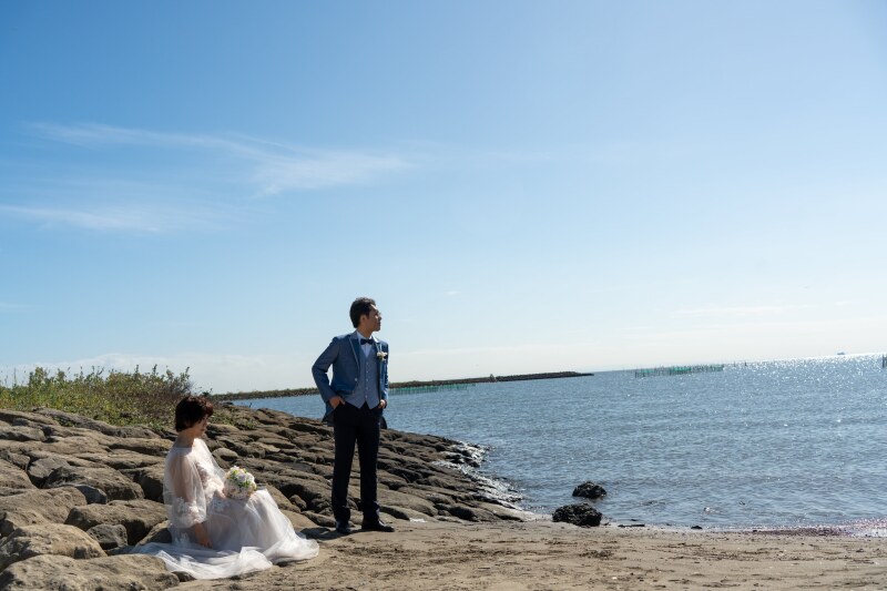 葛西臨海公園や海浜公園にて、海&緑の両方の撮影を