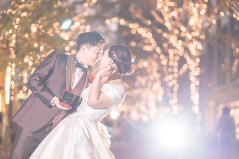 ライティングしてオシャレに